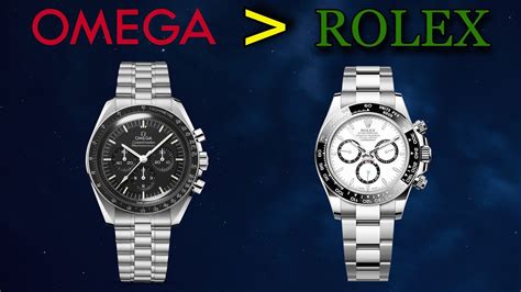 is rolex better than omega.